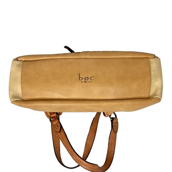 BOC Born Concept Hobo Shoulder Bag Tan pebbled faux leather Purse - Picture 6 of 14